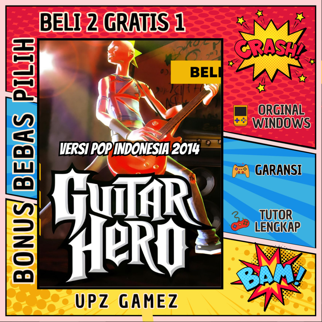 GUITAR HERO POP INDONESIA 2014 - GAME PC - GAME LAPTOP - PC GAMES