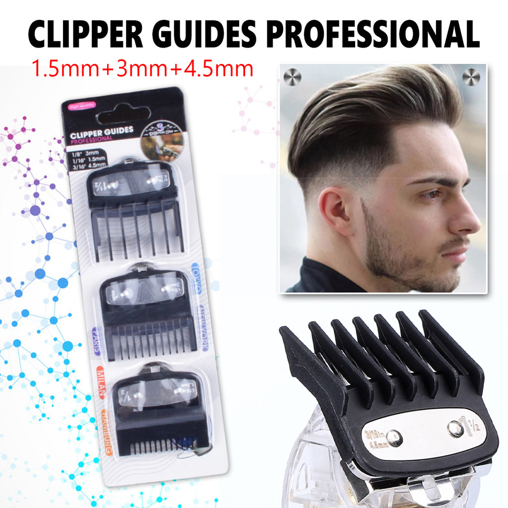 3PCS Sepatu Plat Besi Cukur Rambut Cliper / Sepatu kliper / sepatu clipper 1 set / Tapak Kliper 0.5 