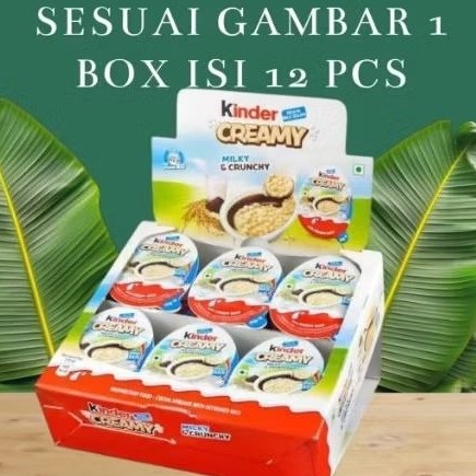 

Kinder joy creamy 19g (1 box isi 12 pcs)