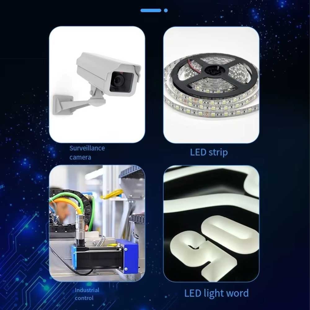 EZSHOPPING  HAOWANGDA Mini UPS Power Supply Backup for CCTV Router Alarm - 12V2A| BISA COD |