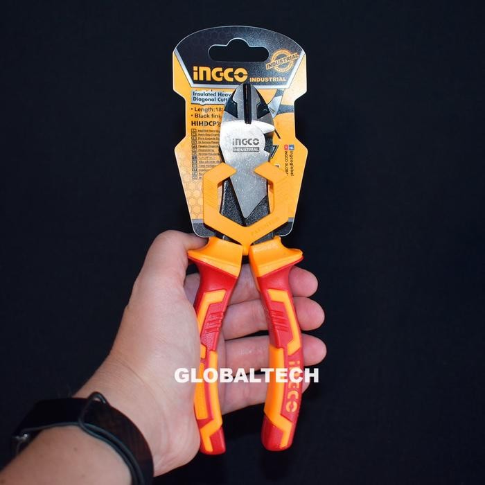 INGCO TANG POTONG HIGH LEVERAGE INSULATED 1000V TANG POTONG LISTRIK - 7" HIHDCP28188