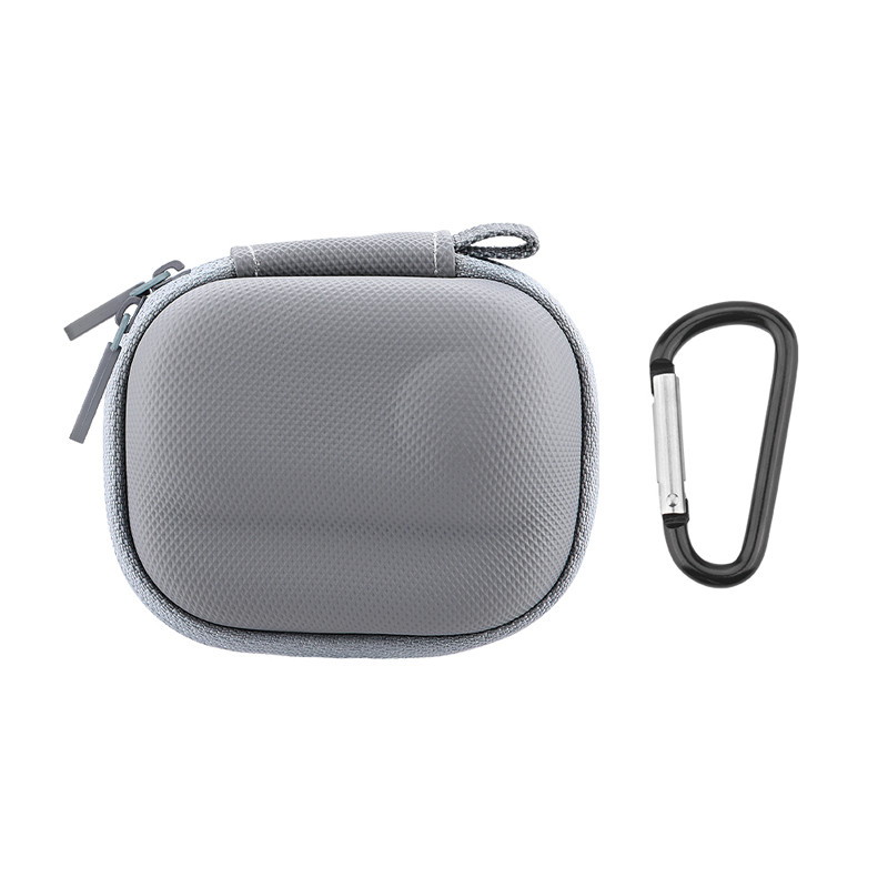 

BRDRC Mini Storage Bag for Insta360 GO 3/GO 3S Small Carrying Case Travel Portable Bag with Carabiner Action Camera Accessory