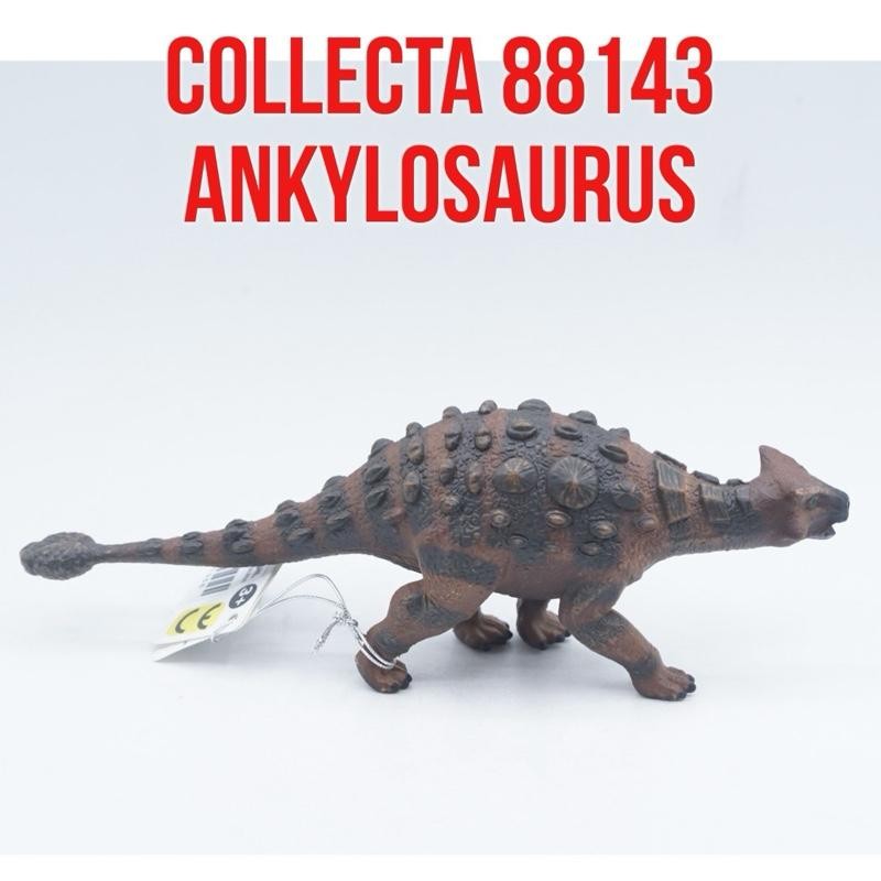 Collecta 88143 Ankylosaurus Prehistoric Dinosaurs Dinosaurus Figure Pajangan Mainan Figure Binatang 