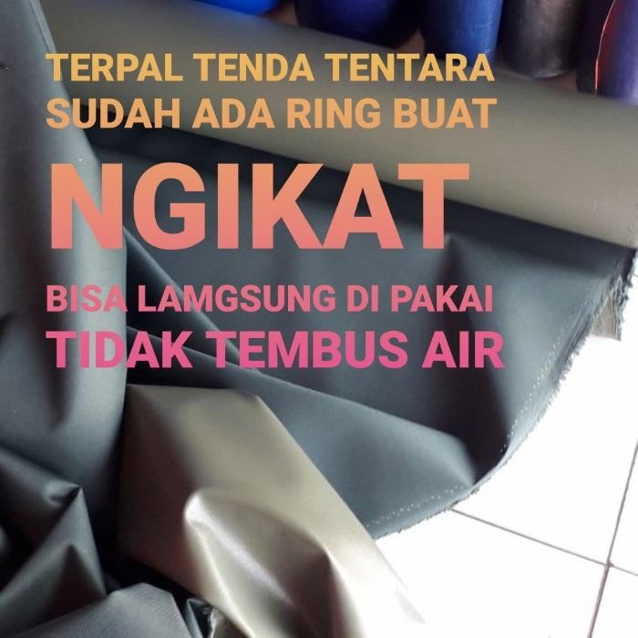 [TERLARIS] TERPAL CV TERPAL TENDA TENTARA UKURAN 150CM X 100 CM