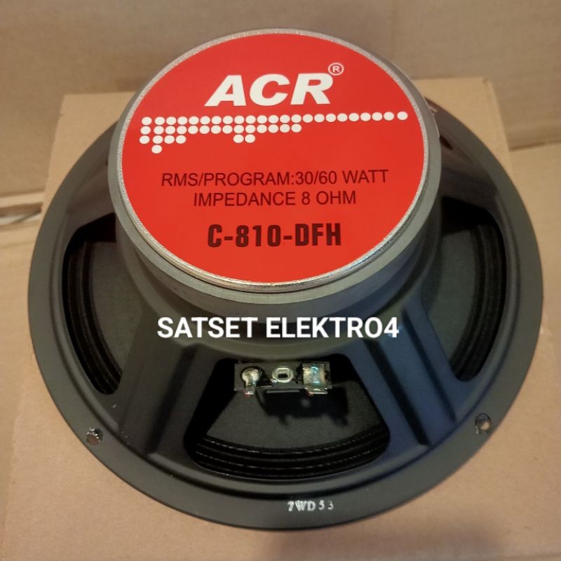 SPEAKER ACR 8 INCH C-810-DFH ACR FULLRANGE