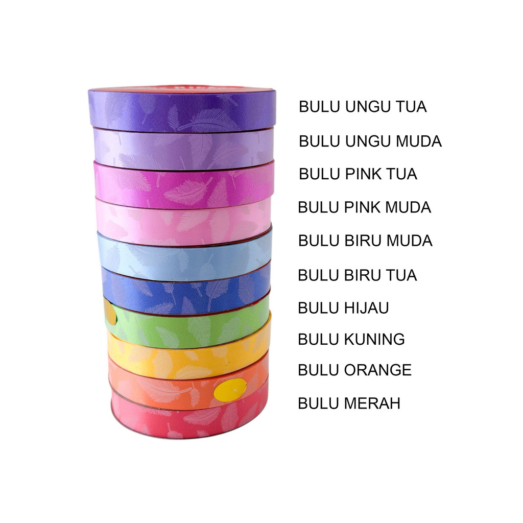 

PITA KADO JEPANG 3/4 INCH / PITA KADO JEPANG MOTIF / PITA KADO PLASTIK