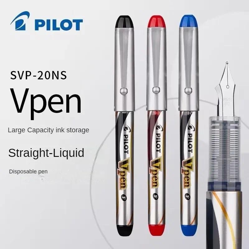 

Pilot Svp-20ns Disposable Straight Liquid Vpen Pen F Fine Nib School Supplies Japanese Stationery