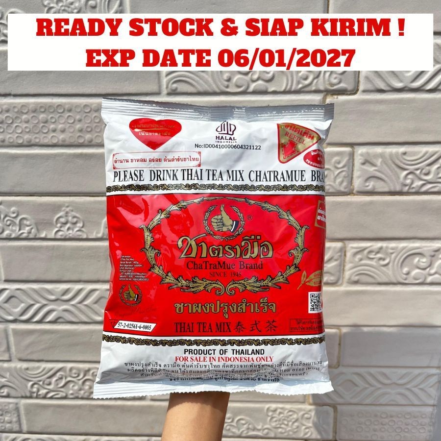 

Chatramue Thai Tea Thailand 400 Gram - Chatramue Brand