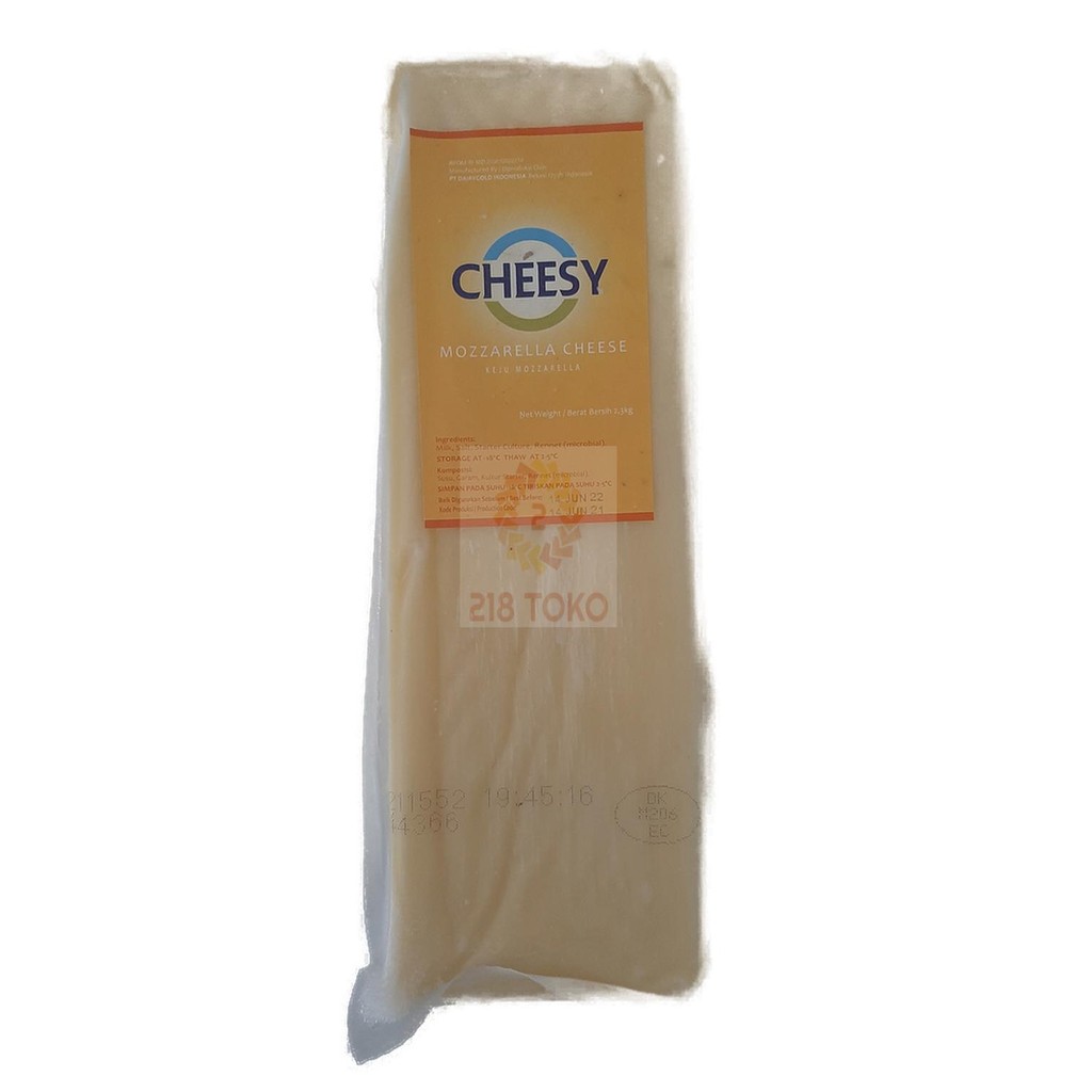 

MOZZARELLA CHEESE / KEJU MOZZARELLA CHEESY