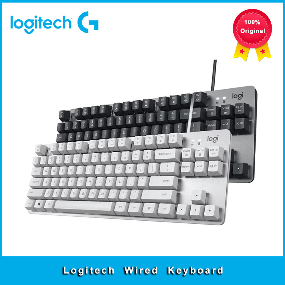 Original New Logitech K835 USB Corded Mechanical Gaming Keyboards 104 Keys For eSports PC Computer| 