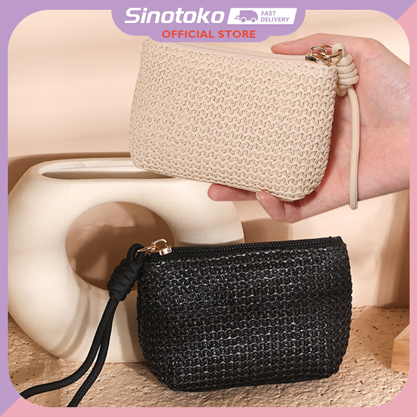 Tas Anyaman Jali Dompet Kecil Aesthetic