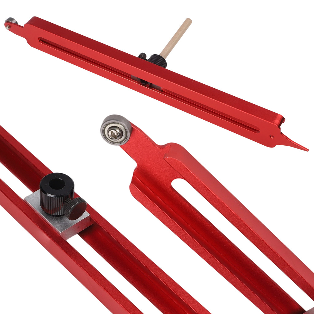 

Scribing Ruler with Adjustable Features Designed to Streamline Drawing Process in Crafting or Home Improvement Tasks