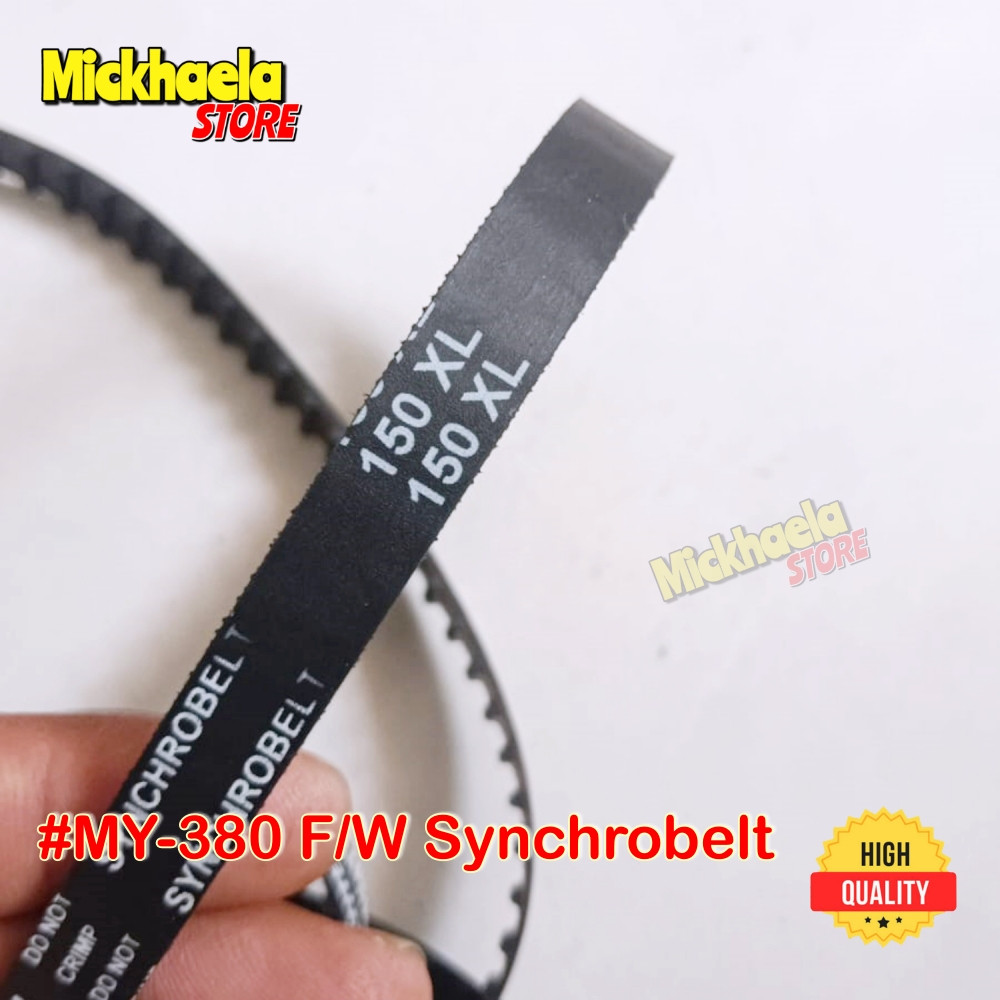 MY-380 Synchrobelt 150XL Timing belt tali Hualian MY-380F Fanbelt