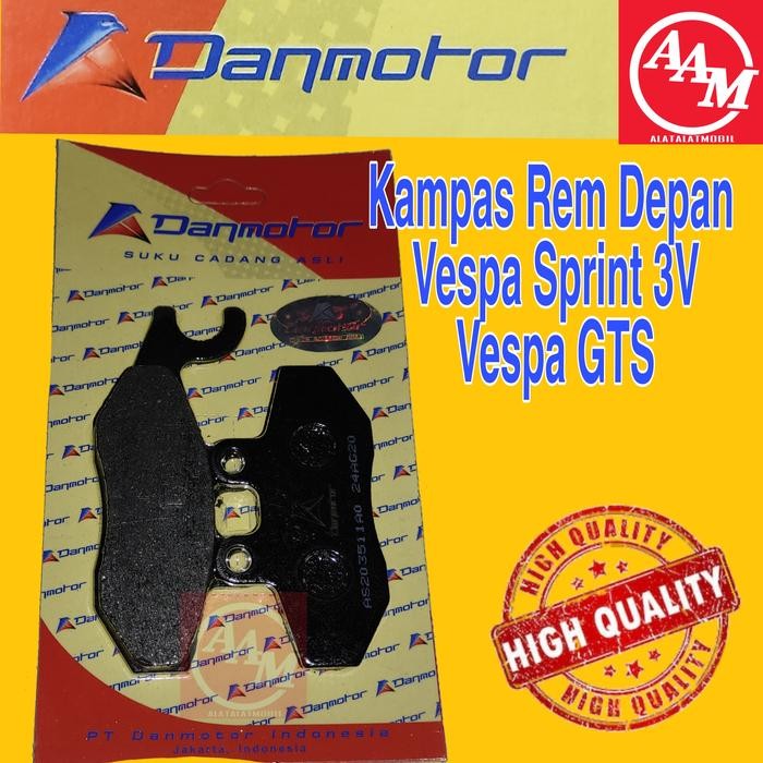 Kampas Rem Depan Vespa Sprint 3V, Vespa GTS Part