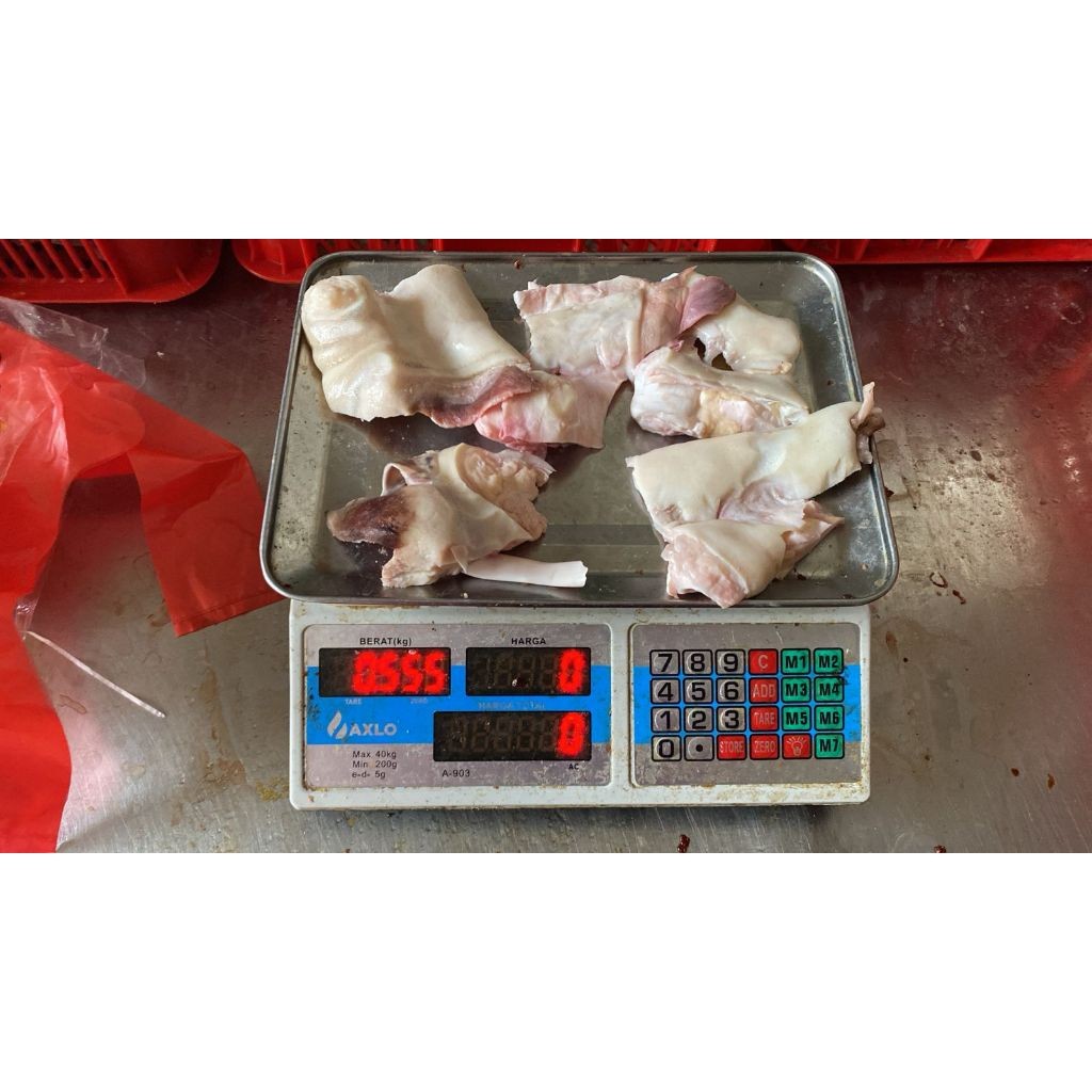 

Tunjang 1 pack isi 5 pcs 500-600gr gede gede/kaki sapi/kikil/tunjang sapi