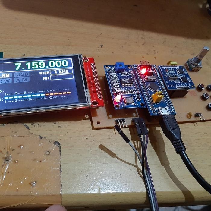 Part PCB Arduino STM32 DDS AD9850 LCD SPI 2.8" SSB BITX RTC Controller