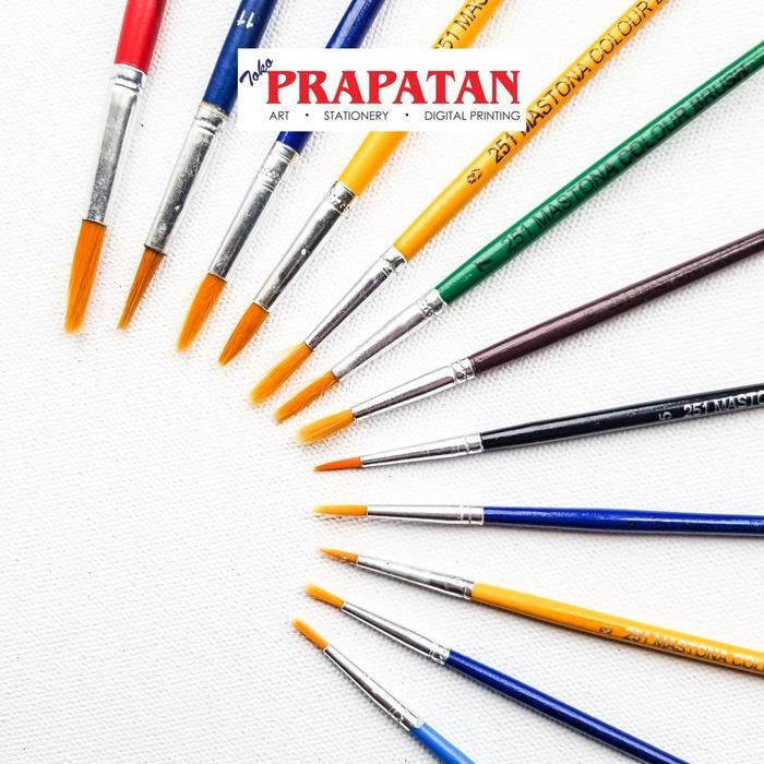 

Kuas Lukis Mastona 251 Colour per pc / Mastona Painting Brush - 6