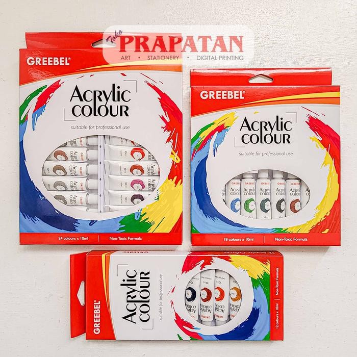 

Cat Akrilik Set Greebel 18x10ml | Greebel Acrylic Set