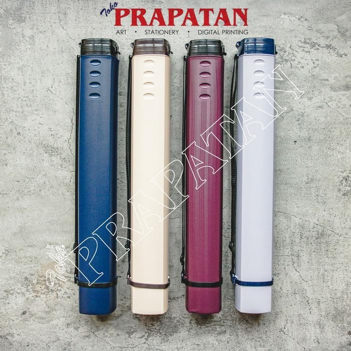

Tabung Gambar 108 X 8 cm V-TEC 5007 / Drafting Tube / Drawing Tube - Maroon