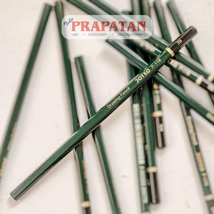 

Joyko P-118 Drawing Pencil 5H-8B | Pensil Gambar - B