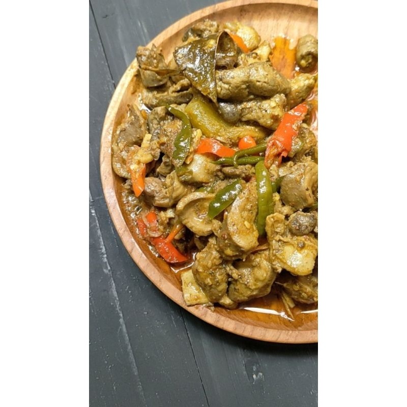 

Tumis Ati Ampela Lombok Ijo 350gr Frozen Food