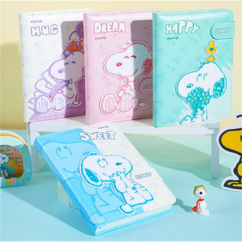 

4 pcs/lot Creative Snoopy Memo Pad Sticky Notes Stationery Label Notepad Planner Sticker Post School Supplies