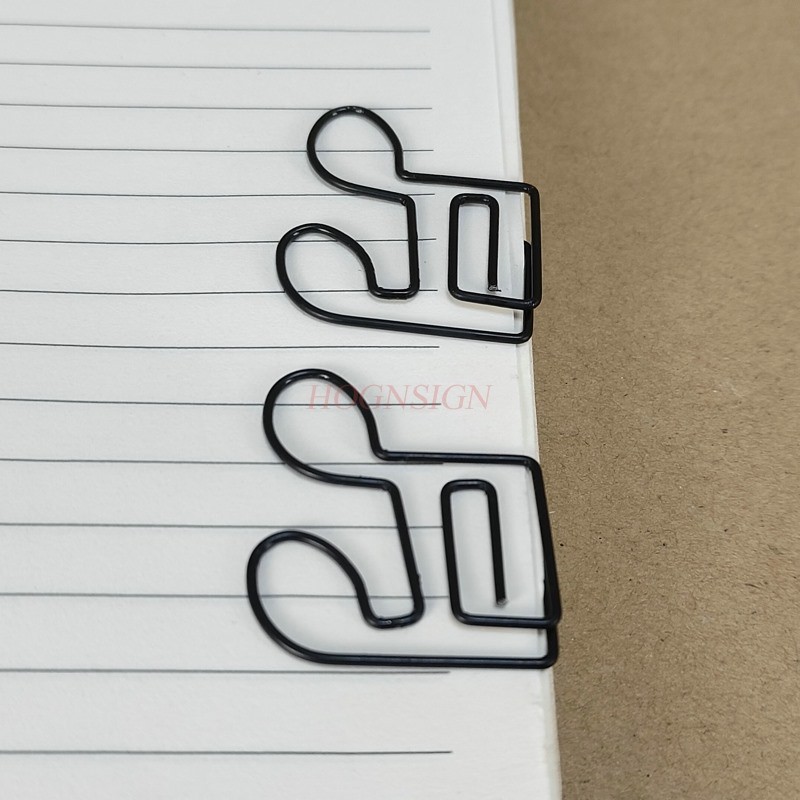 

5pcs music paper clips Black Note Music Paper Clip New Romantic Paper Clip Cartoon Paper Clip Shaped Musical Instrument