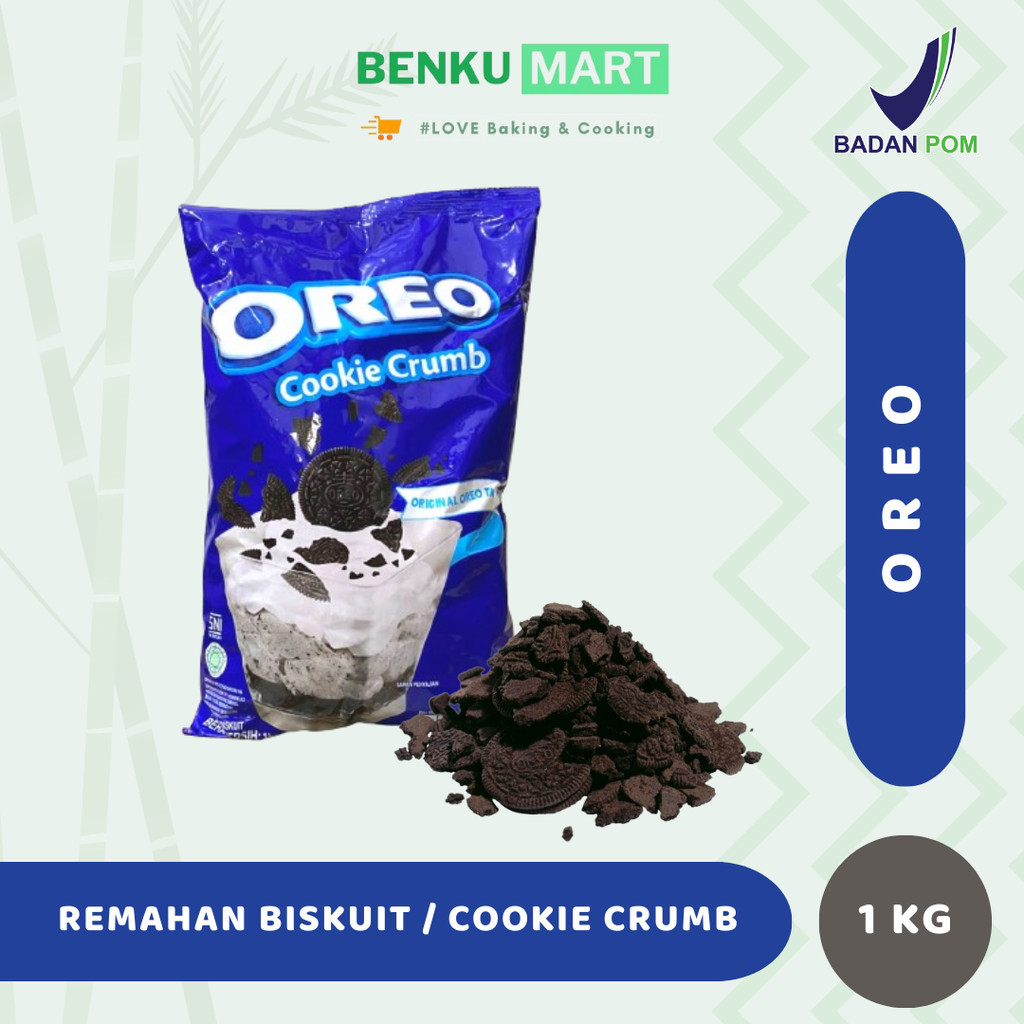 

Oreo Cookie Crumb 1 kg terlaris
