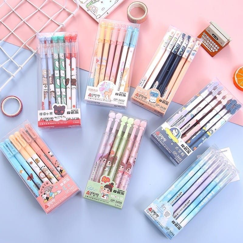 

Dalingshop [12 bh] Pen Gel bisa dihapus / Pen Gel Eraseable / Pulpen hapus bolpen hapus lucu fancy