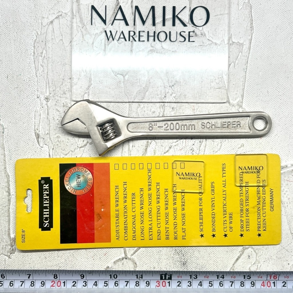 GROSIR 12 pcs SCHLIEPER kunci baco inggris 6 inch NAMIKO WAREHOUSE