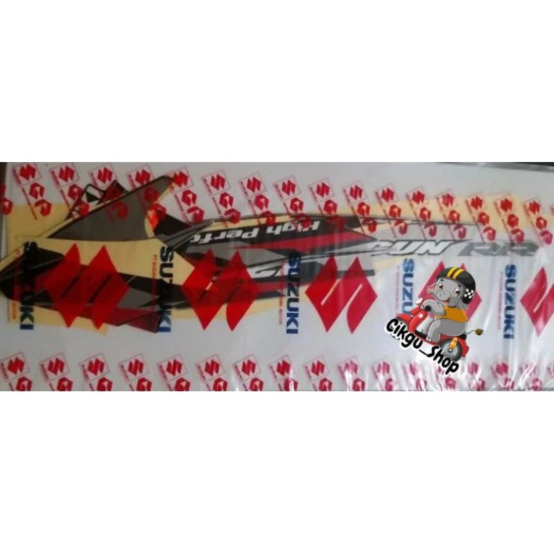 KedaiAtokZack Striping Shogun Sp FL 125cc Silver Met SGP