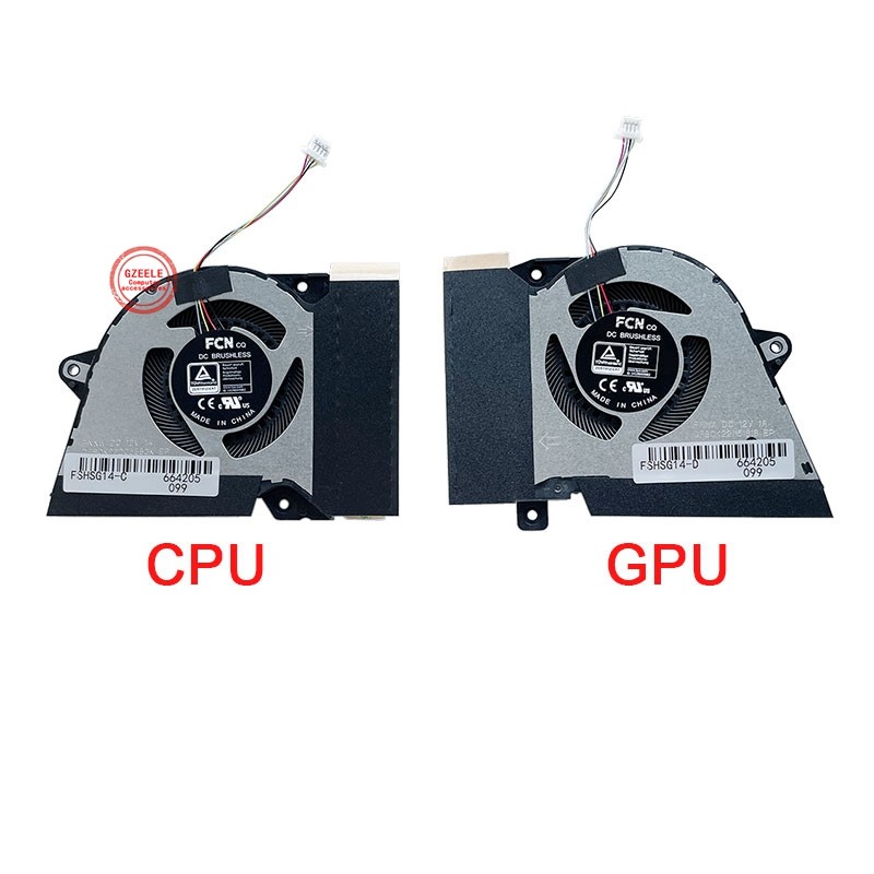 Laptop Cpu GPU Fan For ASUS GA401Q GA401QC GA401QE GA401QH GA401QM GA401IHR