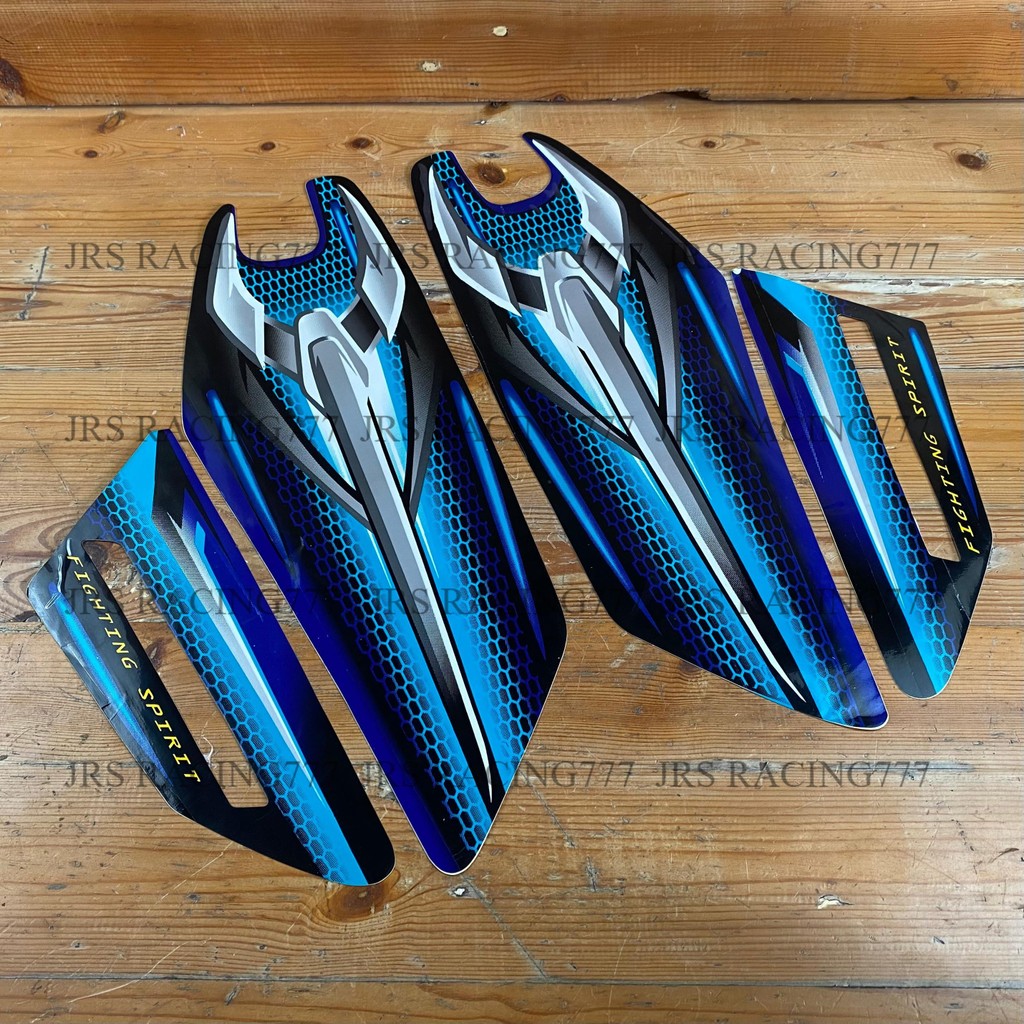 Striping rx king 2007 biru