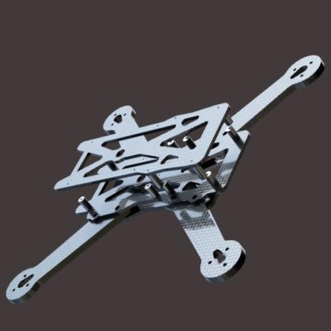 Frame Modifikasi drone s2s