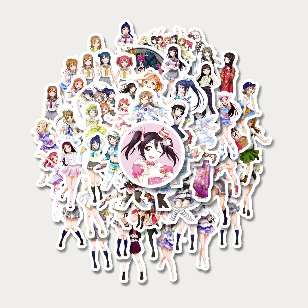 

Sticker Pack Stiker Anime Series Love Live Character Mix 1 | Sticker TUMBLR | Stiker LAPTOP KOPER HELM