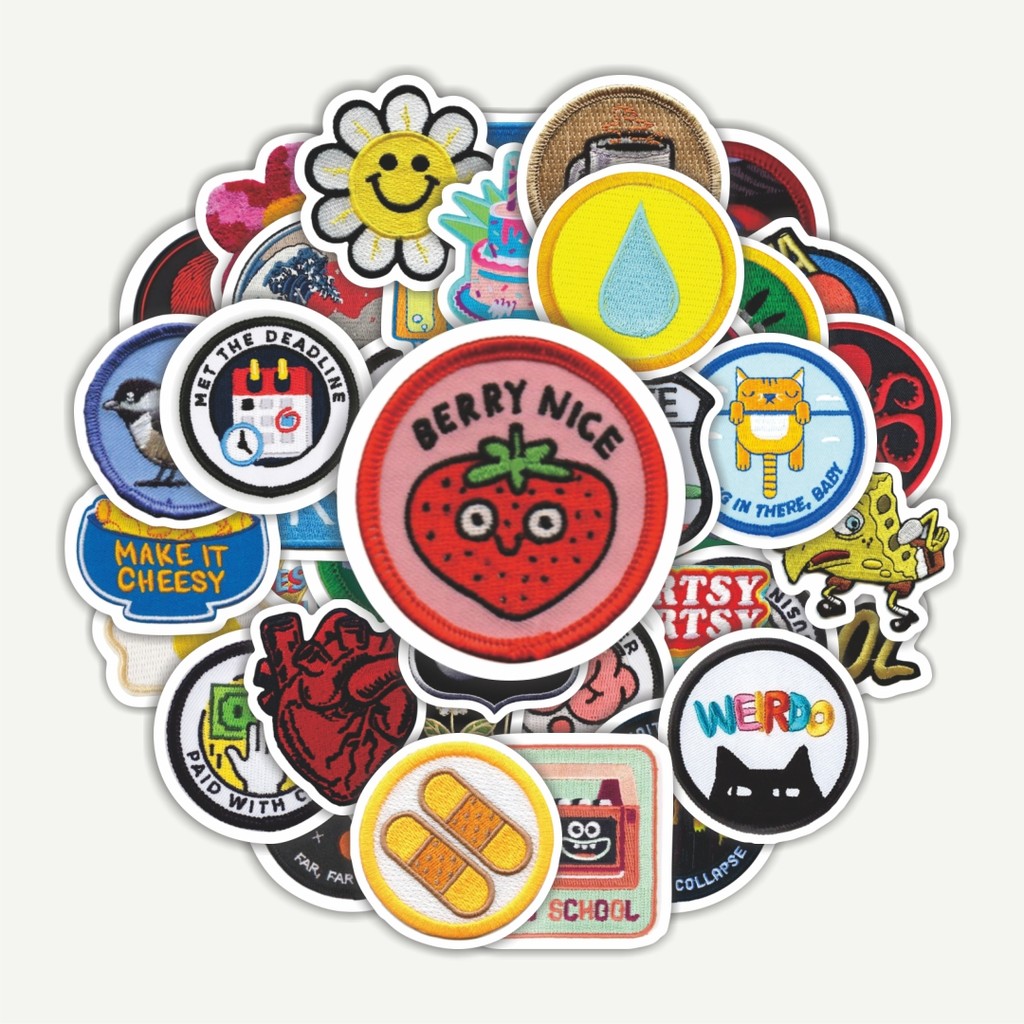 

Sticker Pack Stiker Patch V11 | Sticker TUMBLR | Stiker LAPTOP KOPER HELM