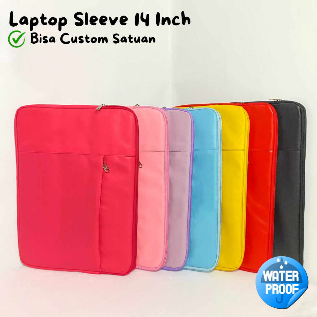 Tas Laptop 14 Inch / Laptop Sleeve / case laptop / Tas Laptop waterproof - Slebow-A