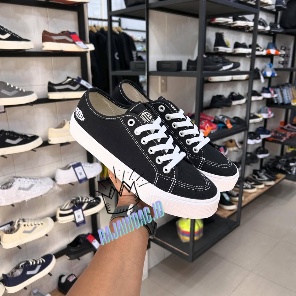 Ventela Alpha Black / Sepatu Ventela Alpha Low Black Natural Original 100% Bnib / Sepatu Pria Wanita