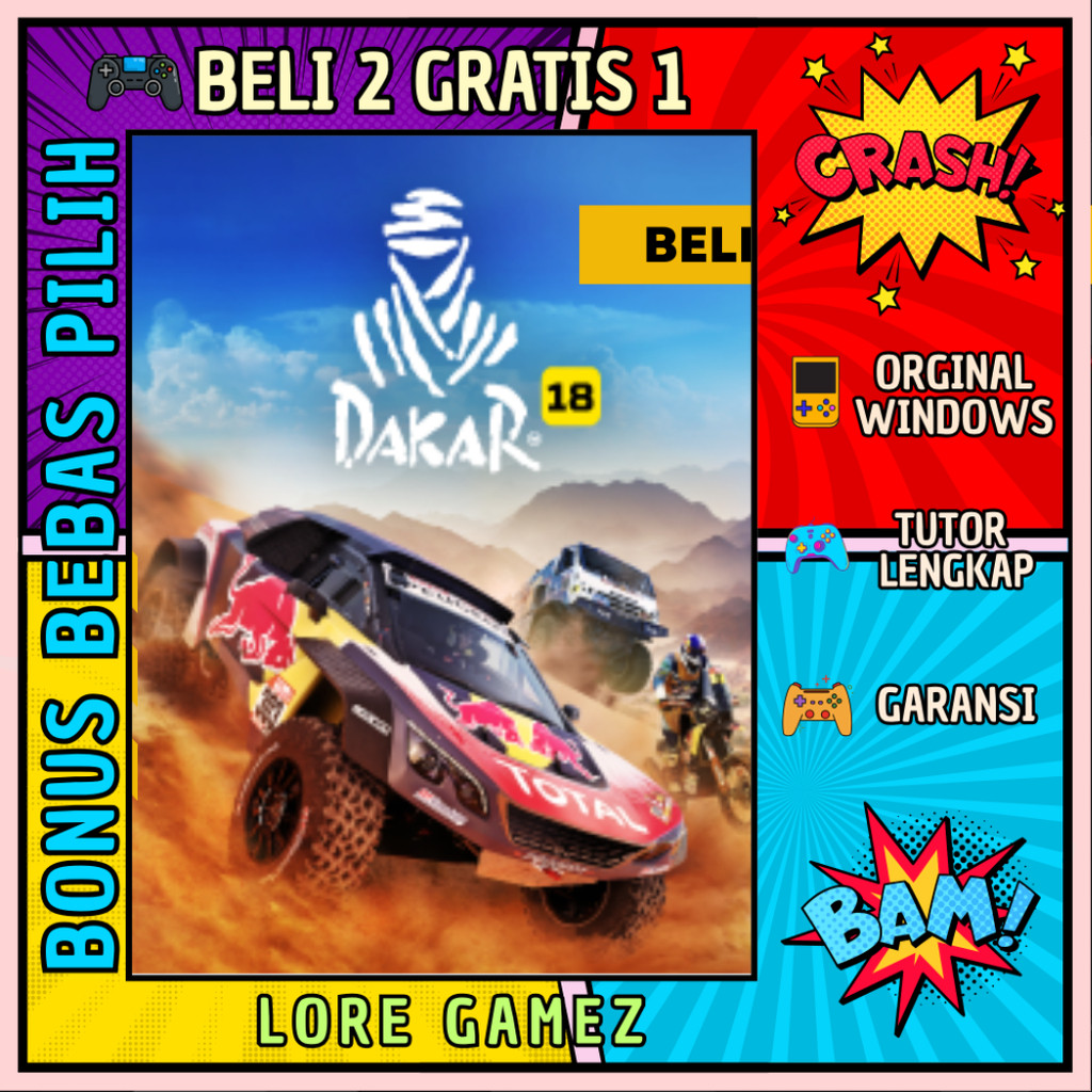DAKAR 18 - GAME PC - GAME LAPTOP - PC GAMES