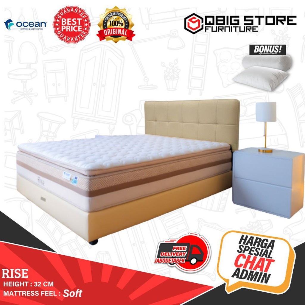 Kasur Springbed Ocean Rise Spring bed Matras