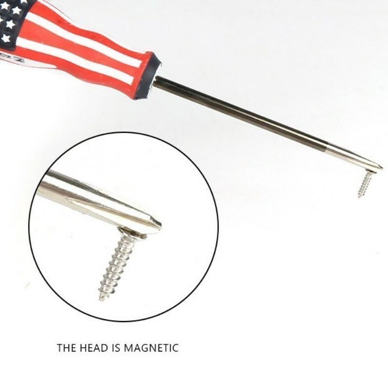 PSP Obeng Bolak Balik  Amerika 4 Inch 2inn1  Obeng Plus Minus Termurah