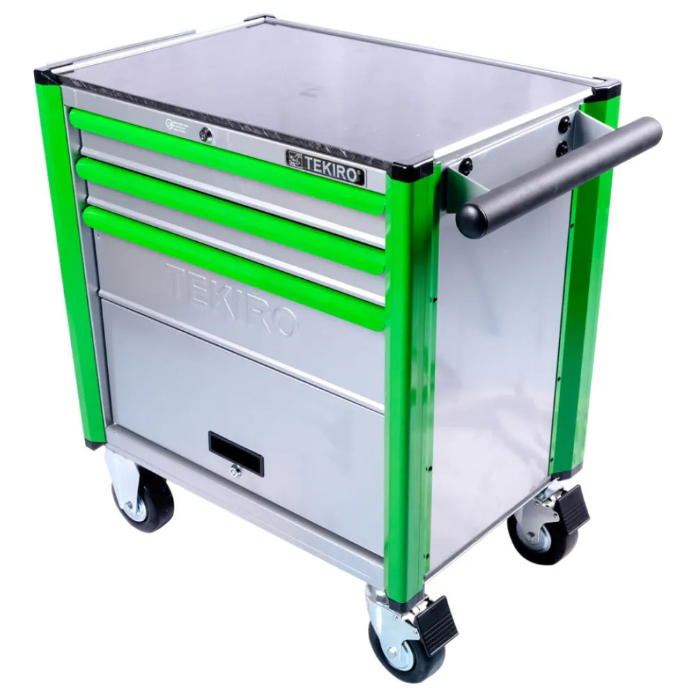 TEKIRO Roller Cabinet ST-RC1637 3 Drawer 1set (97pcs) / Troli Kabinet Tempat Penyimpanan Perkakas Ba