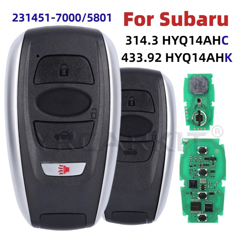 For Subaru BRZ Crosstrek Forester Impreza Legacy Outback Ascent ID4D/8A Chip HYQ14AHK HYQ14AHC 7000/