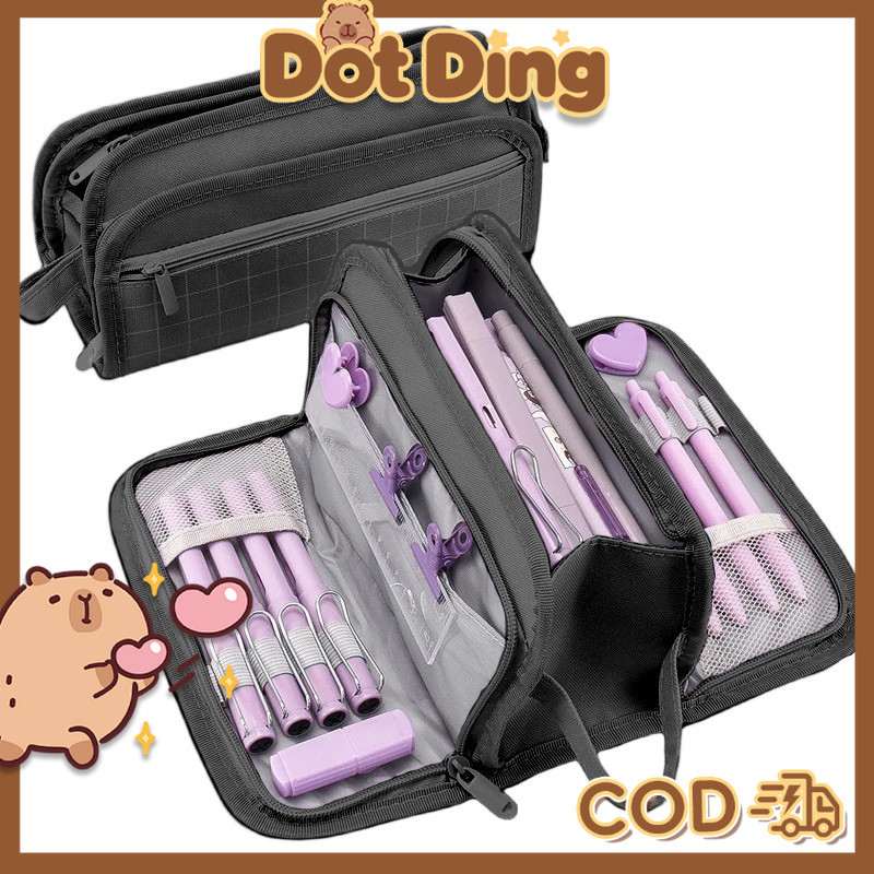 

[DOTDING]Tempat Pensil Trendi 2025 Untuk Pelajar SMA - Kapasitas Besar & Desain Minimalis Juga Cocok Untuk Kantor