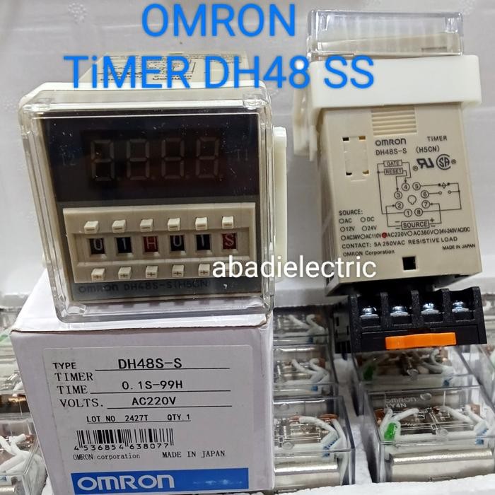 timer Omron DH48S- S 220vac