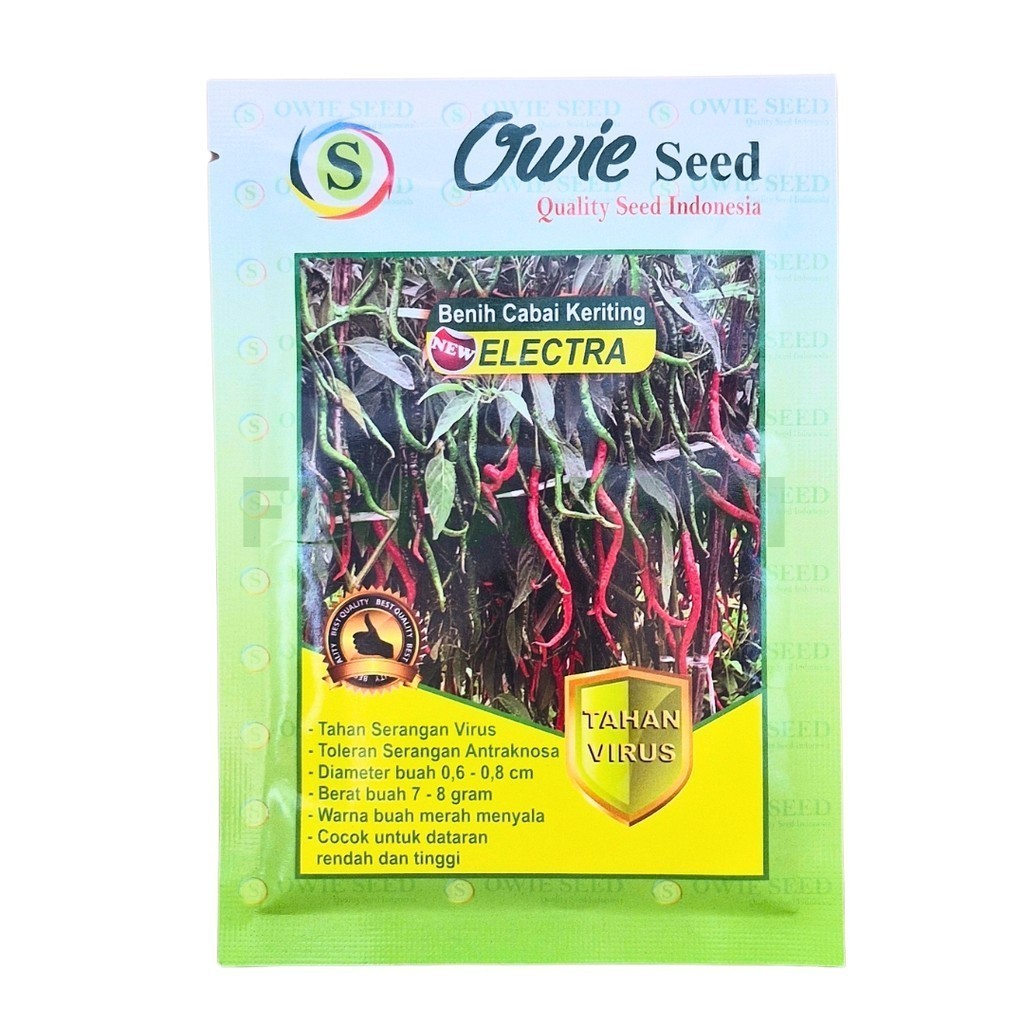 Benih Cabe Electra Owie Seed 15gr Perawatan Mudah dan Disukai Pasar