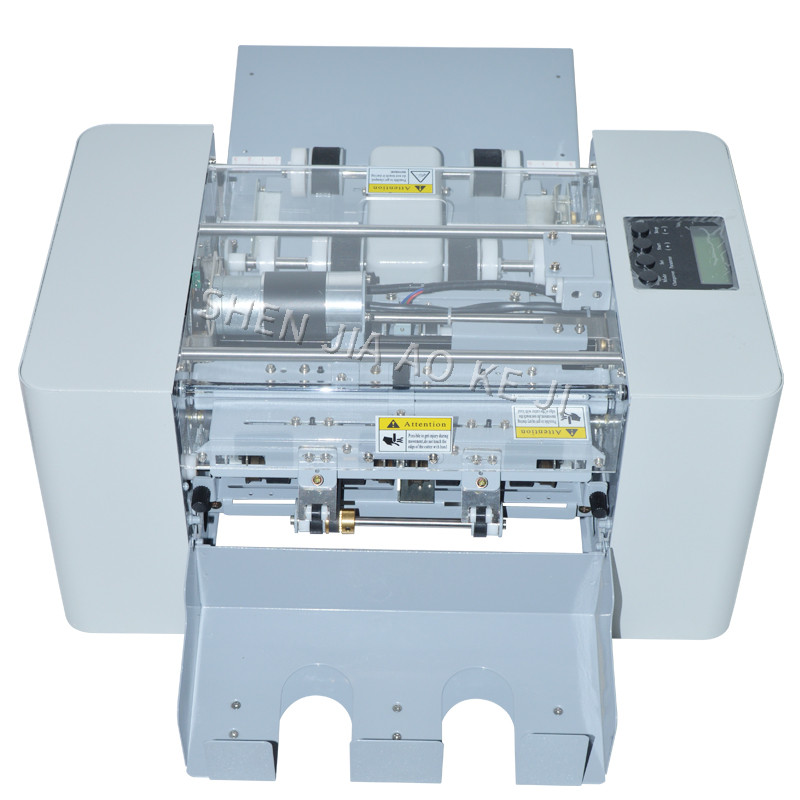 

A4 Size Automatic Business Card cutting machine 80W paper card Cutter Electric Paper Slitting Machine,Paper Trimmer 110V/220V