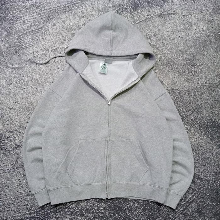 Jaket Hoodie Zipper F ILLUMINATE basic polos bagus size xxl