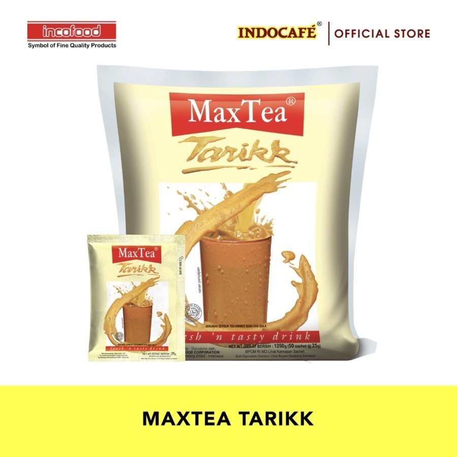 

PROMO maxtea teh tarikk 30 sachet