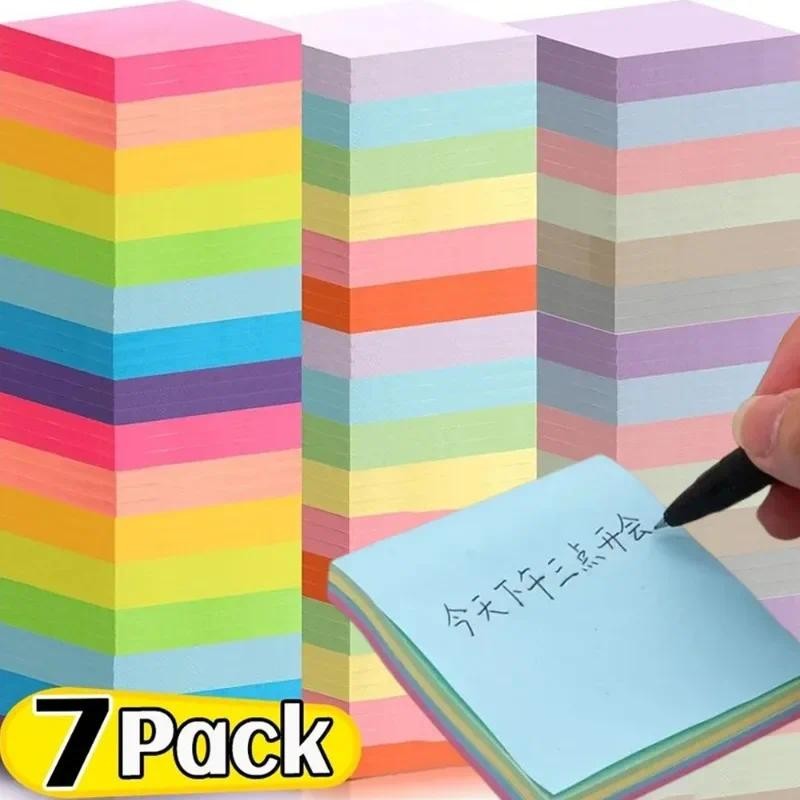 

7/5/1 Pack Diaphanous Posted It Memo Pad PET Waterproof Sticky Note Pads Transparent Bookmark Marker Stickers School Stationery
